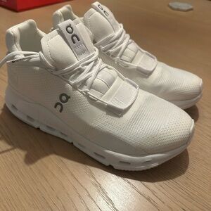 On Running Kids All-White Sneakers